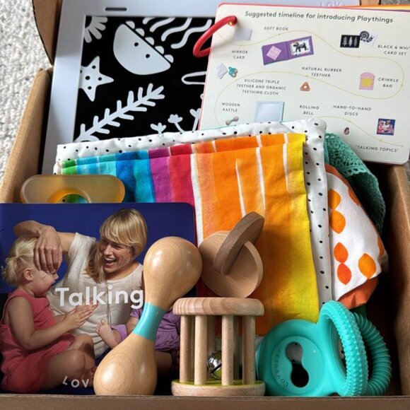 LOVEVERY The Charmer Play Kit 3-4 Months Developmental Toy Montessori - Picture 1 of 10